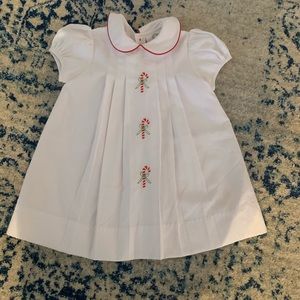 Proper Peony candy cane dress